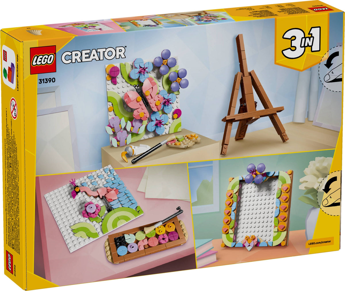 LEGO Creator 31390 dipinto floreale decorativo