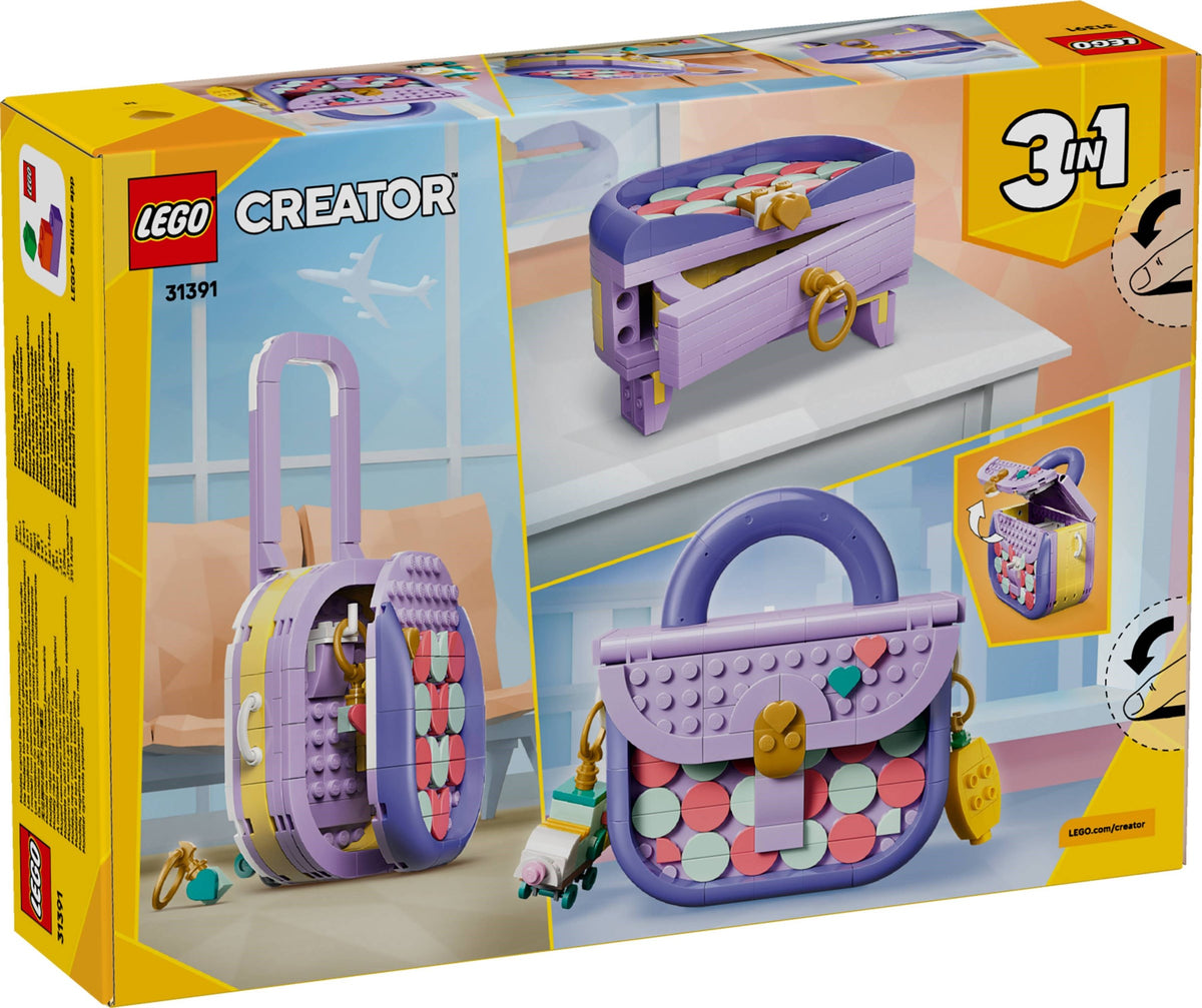 LEGO Creator 31391 borsetta alla moda portaoggetti