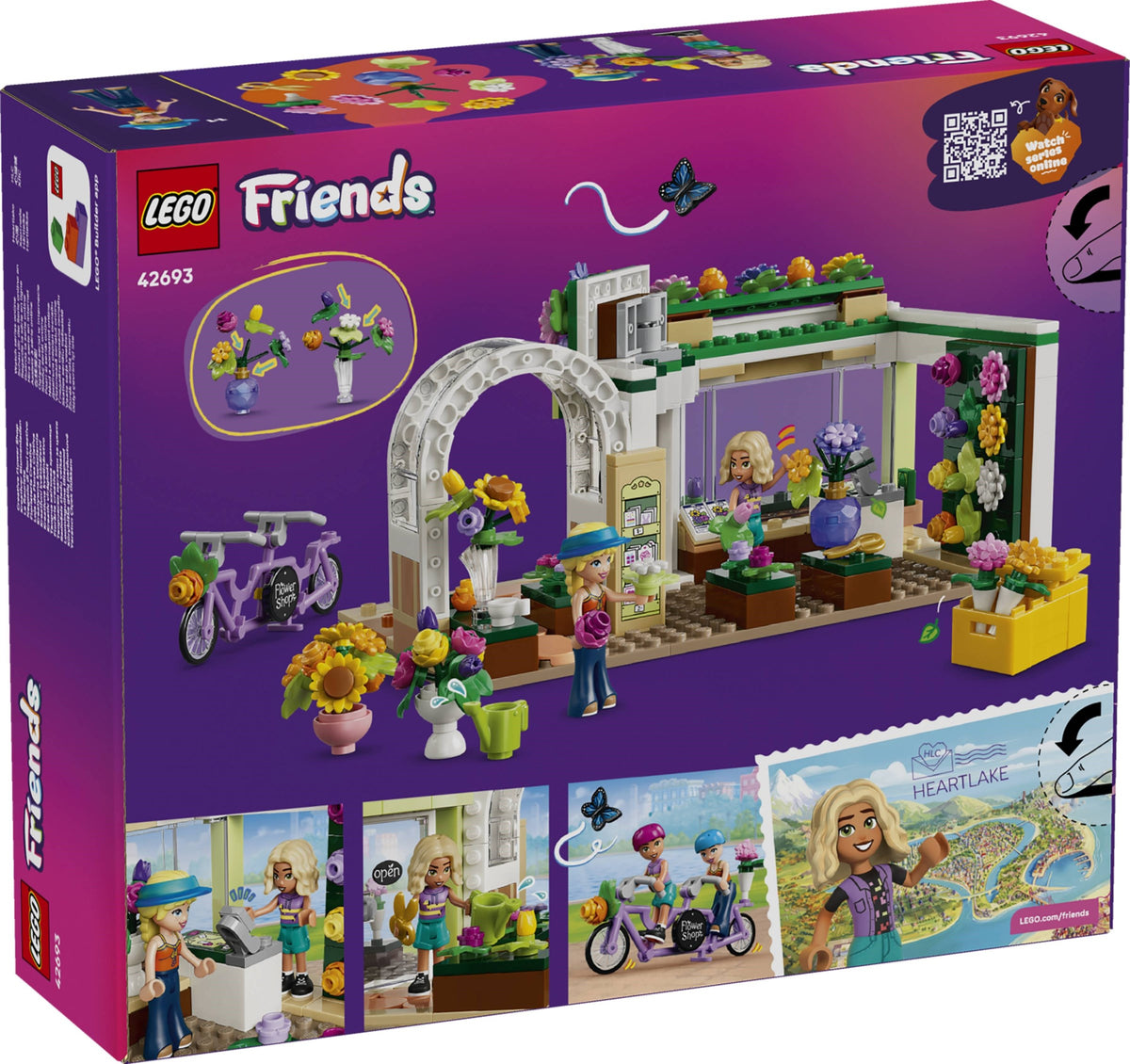 LEGO Friends 42693 negozio di fiori creativo