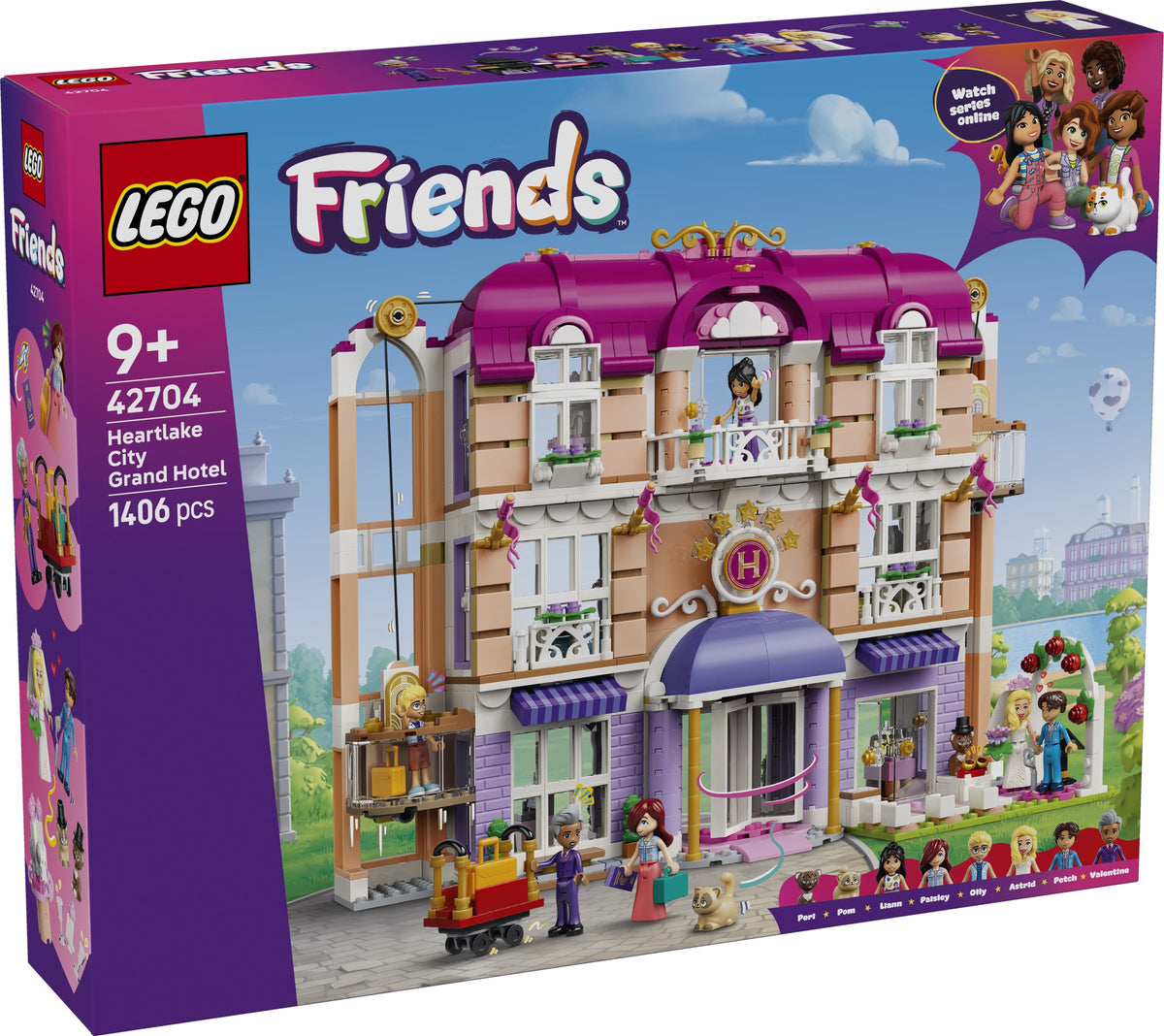 LEGO Friends 42704 grand hotel di heartlake city