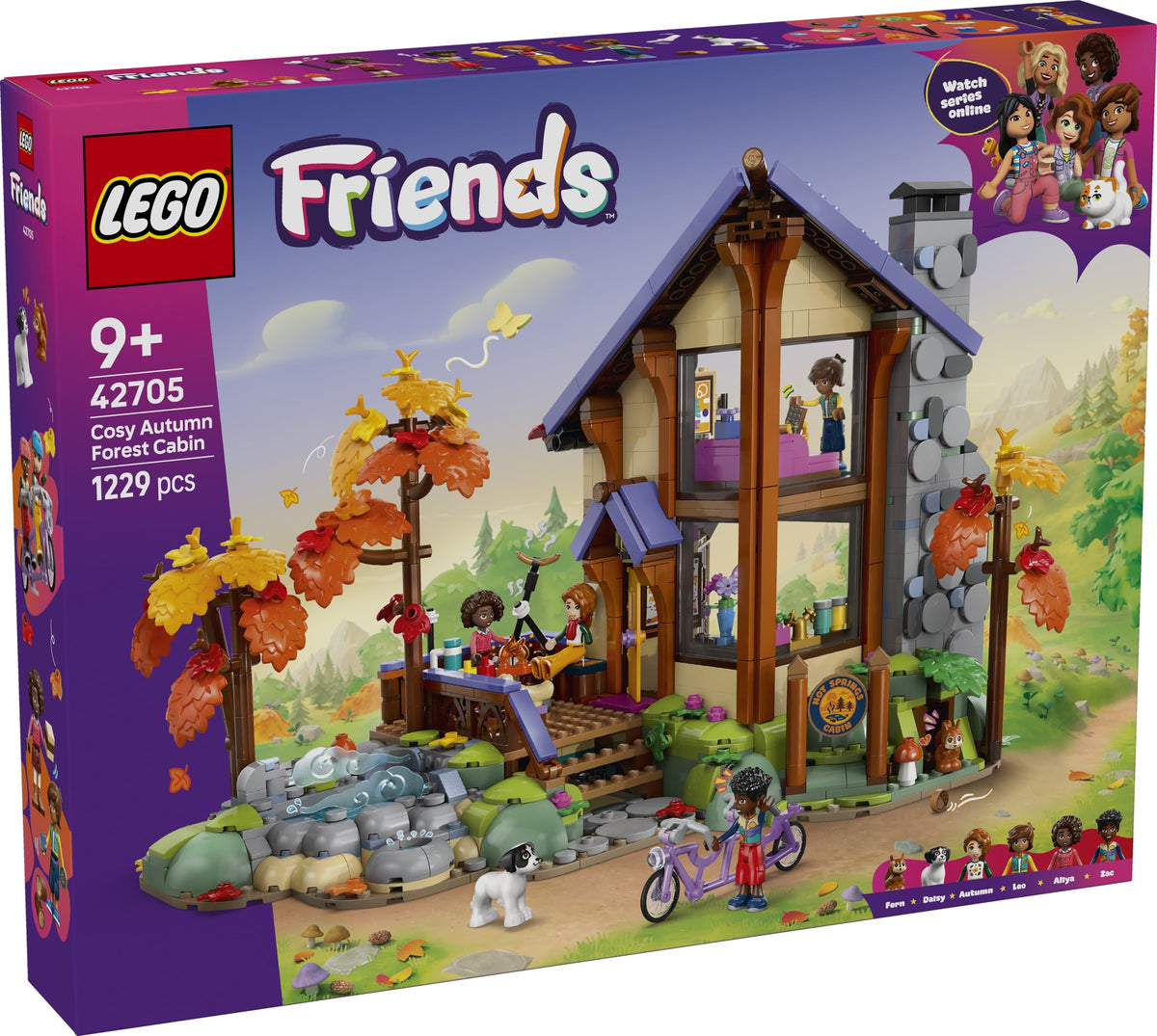 LEGO Friends 42705 baita nella foresta autunnale