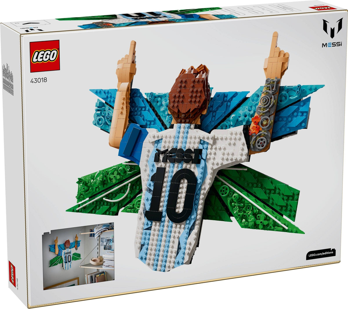 Lego Editions 43018 lionel messi celebrazione