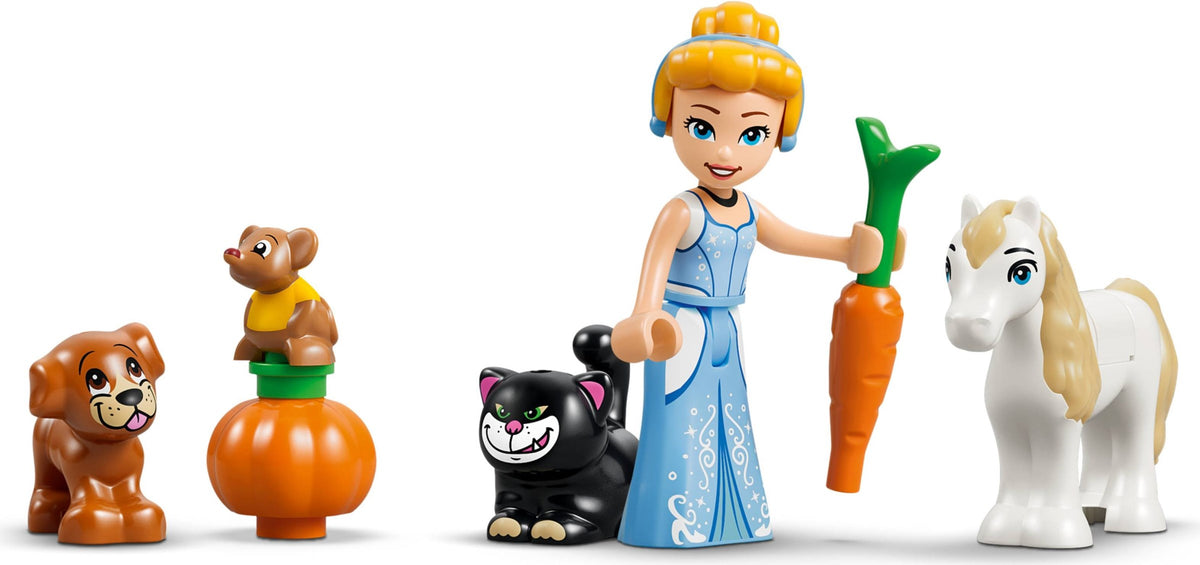 LEGO Disney Princess 43283 castello degli amici animali di cenerentola