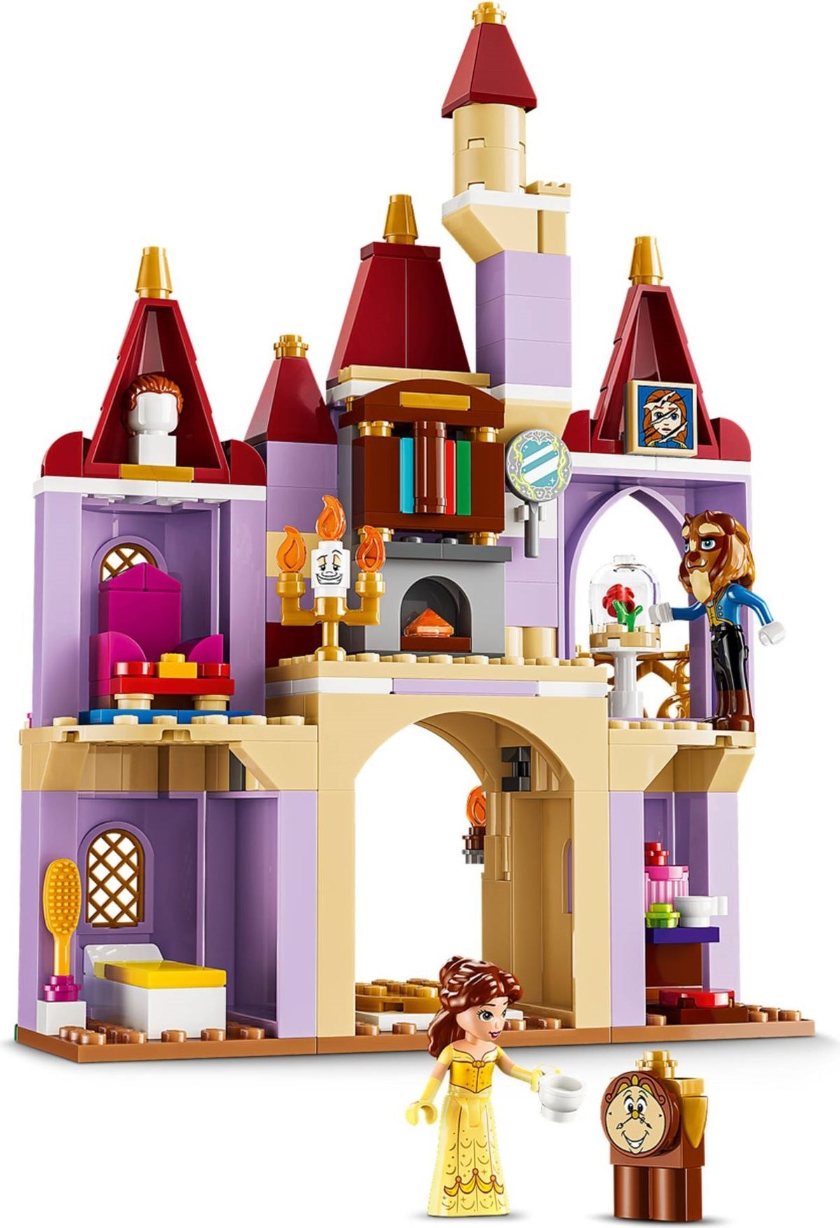 LEGO Disney Princess 43289 belle e il castello incantato della bestia