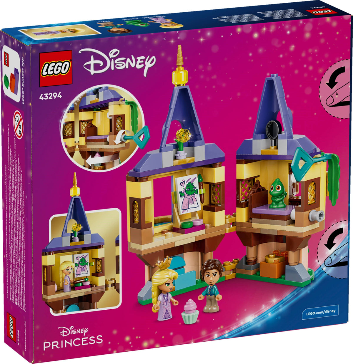 LEGO Disney Princess 43294 la mini-torre di rapunzel