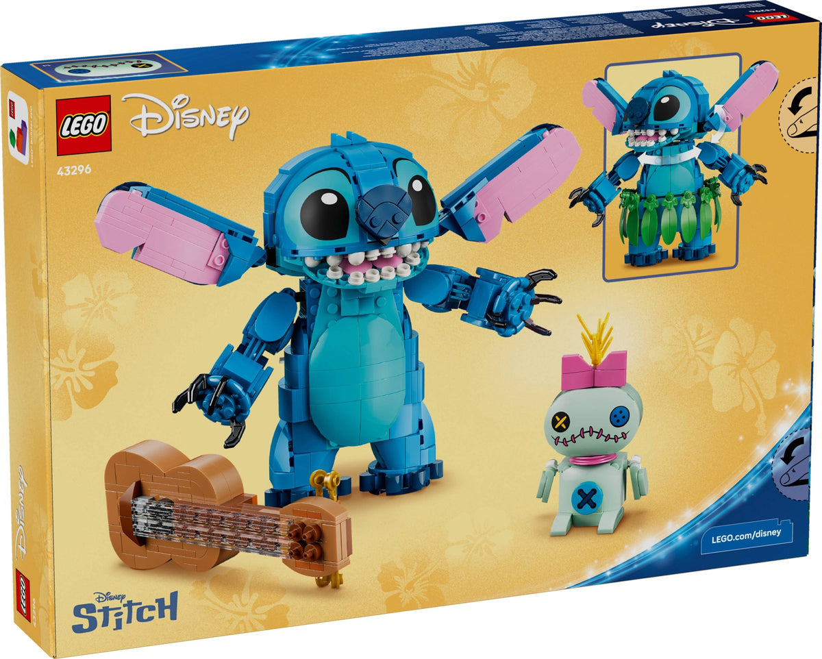 LEGO Disney Classic 43296 stitch e scrump