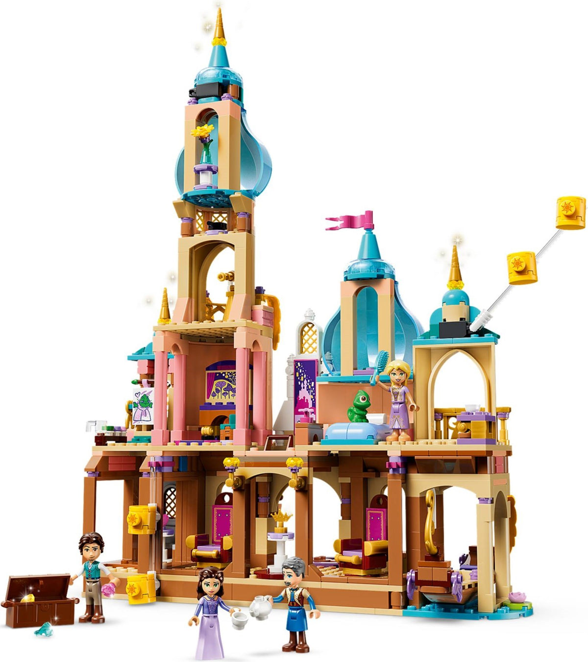 LEGO Disney Princess 43297 il castello di rapunzel