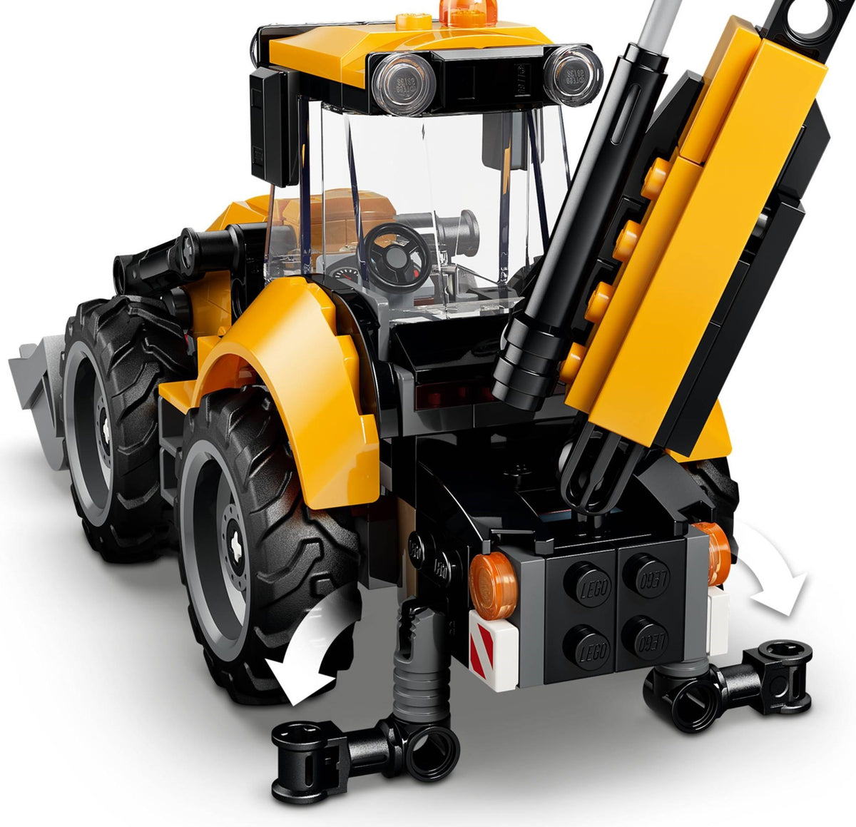 LEGO City 60480 scavatrice da cantiere gialla