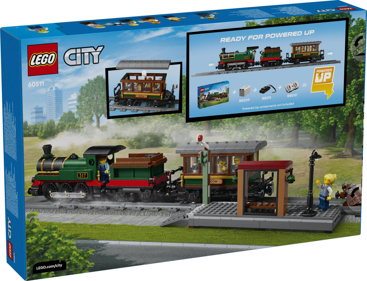 LEGO City 60511 treno a vapore vintage