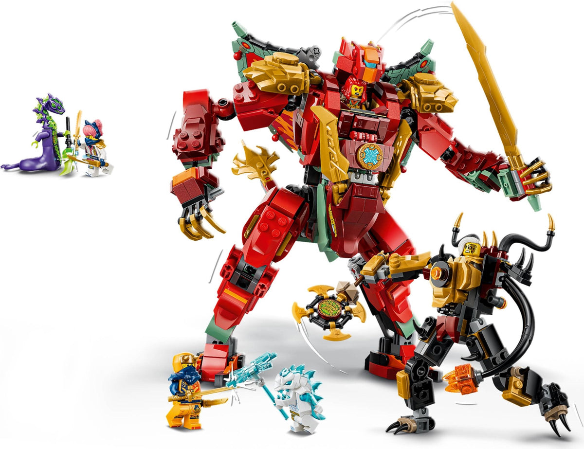 LEGO Ninjago 71868 mech drago mutaforma di wyldfyre