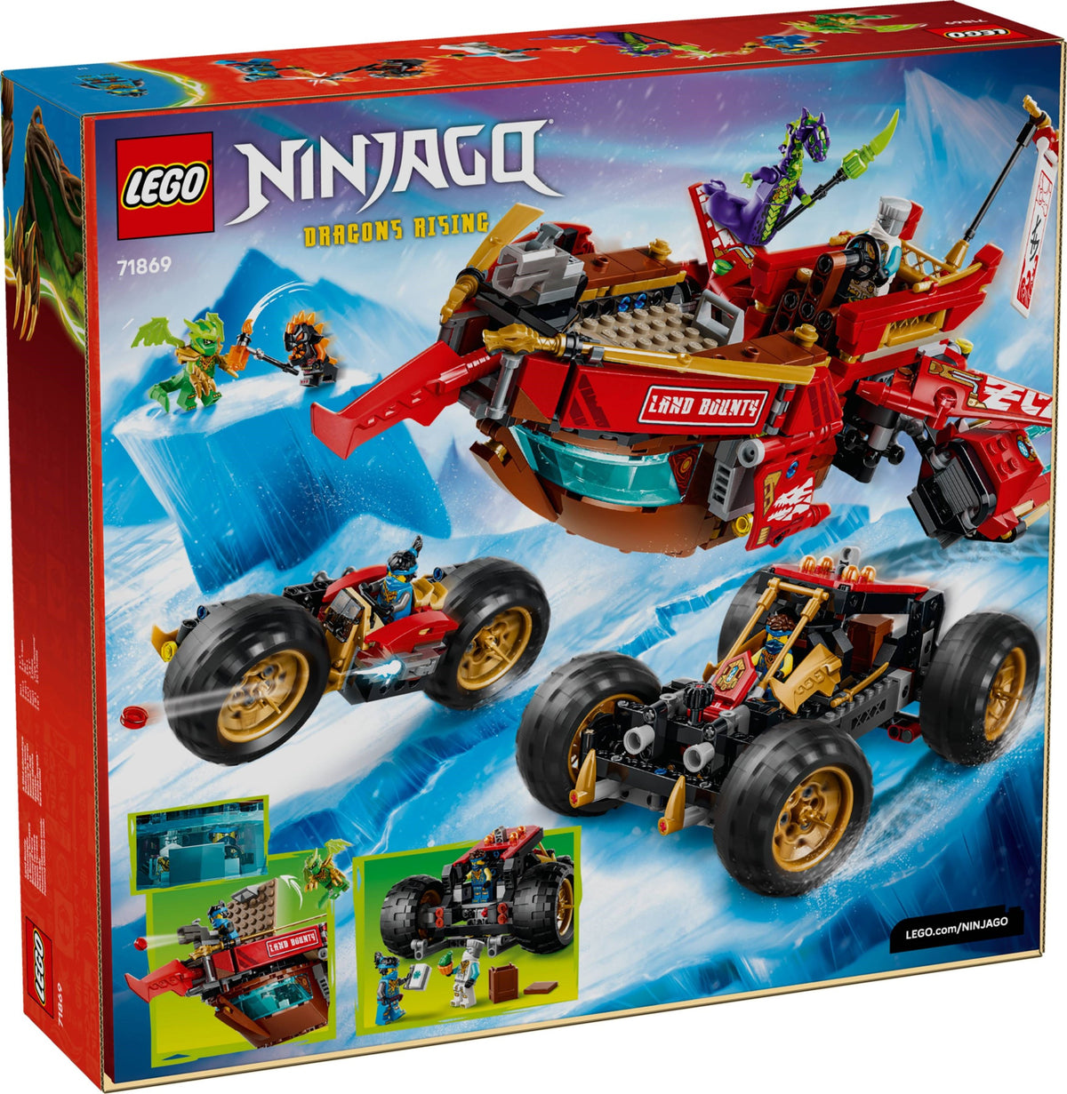 LEGO Ninjago 71869 bounty di terra