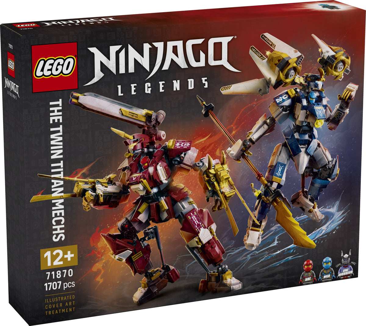 LEGO Ninjago 71870 mech titanici gemelli