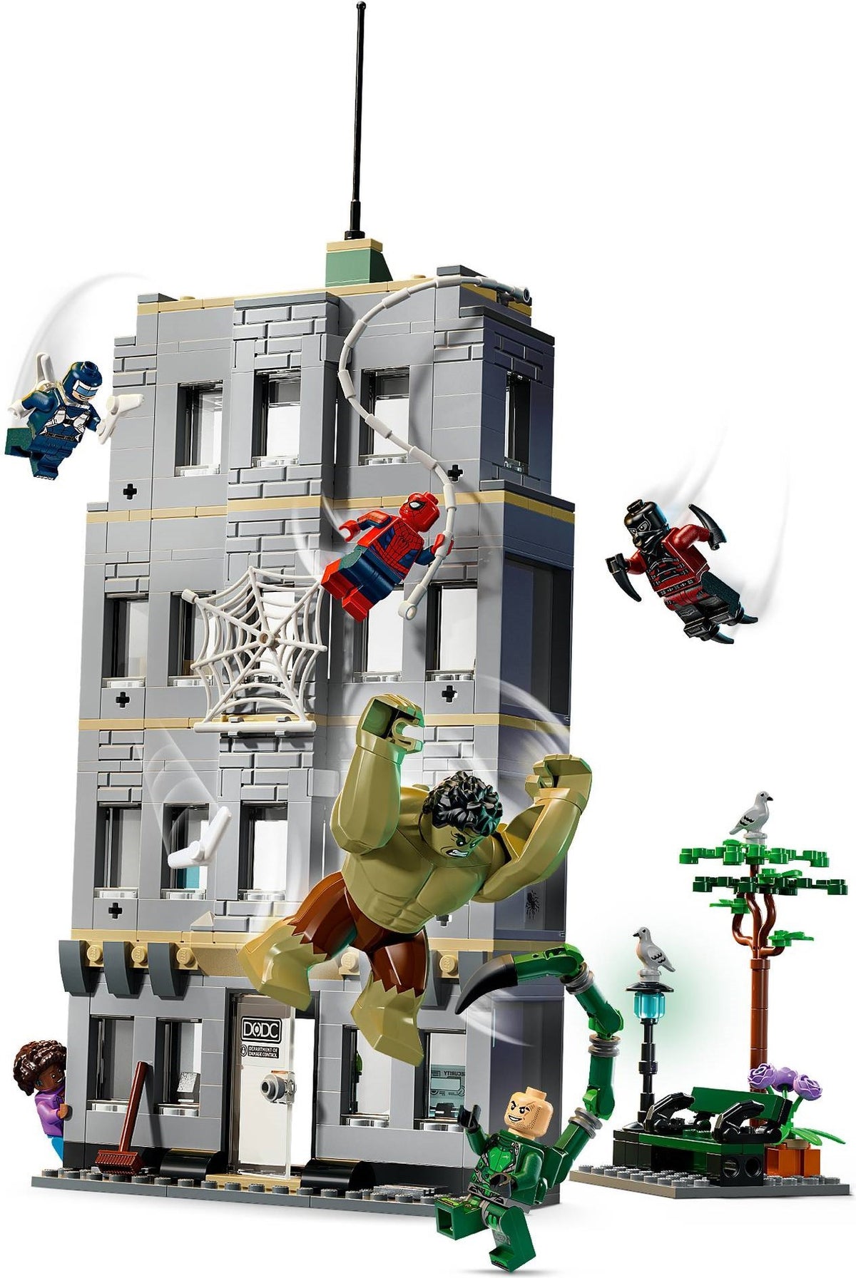 LEGO Super Heroes 76350 scontro epico: spider-man vs. hulk