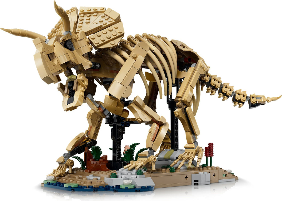 LEGO Jurassic World 77985 fossili di dinosauro: triceratopo