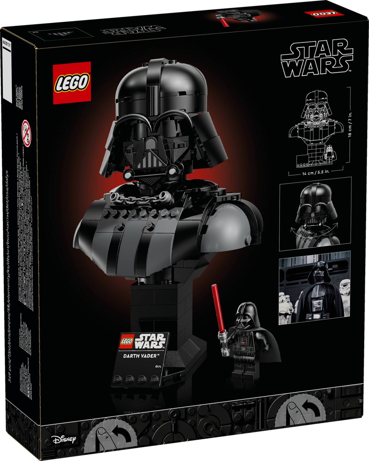 LEGO Star Wars 75439 busto di darth vader™