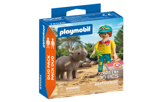 duopack ranger con rinoceronte