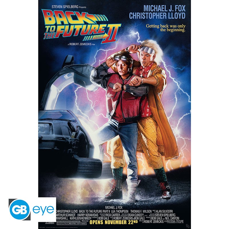 back to the future - poster maxi 91,5x61cm - movie poster 2