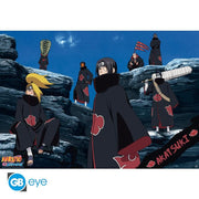 naruto shippuden -  poster maxi 91,5x61cm - akatsuki