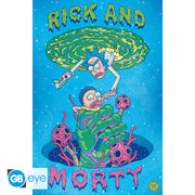 rick and morty - poster maxi 91,5x61cm - rick and morty