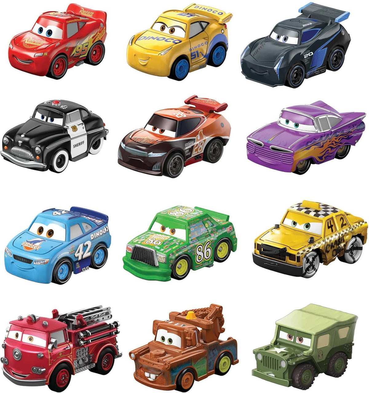 cars - mini racers - una macchinina assortita