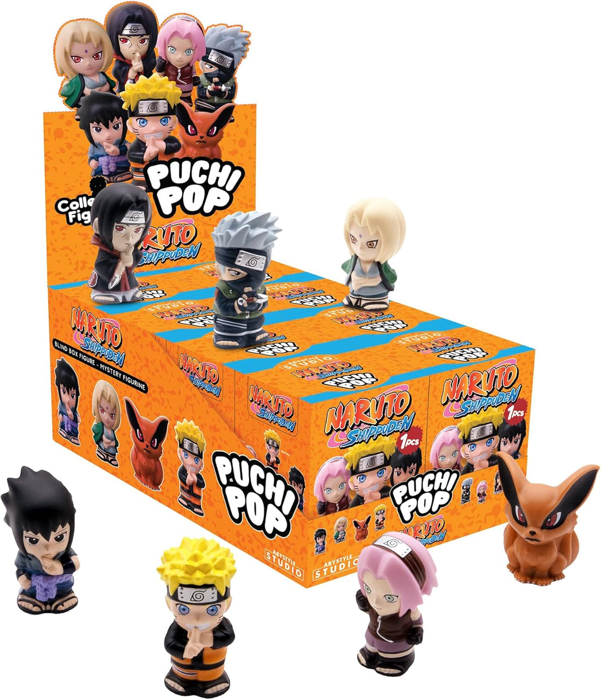 naruto - figure puchipop a sorpresa