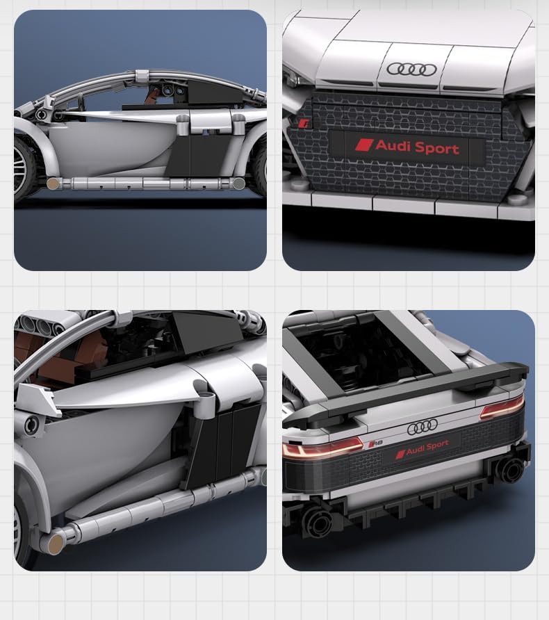 cada - audi r8 - 536 pcs