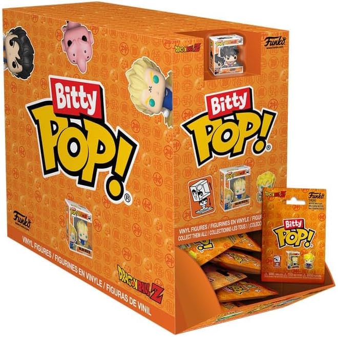 dragon ball - 1 personaggio assortito 3cm - funko pop! bitty