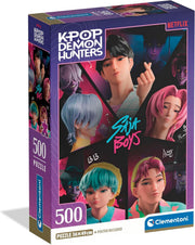 kpop demon hunters - saja boys - puzzle 500 pezzi