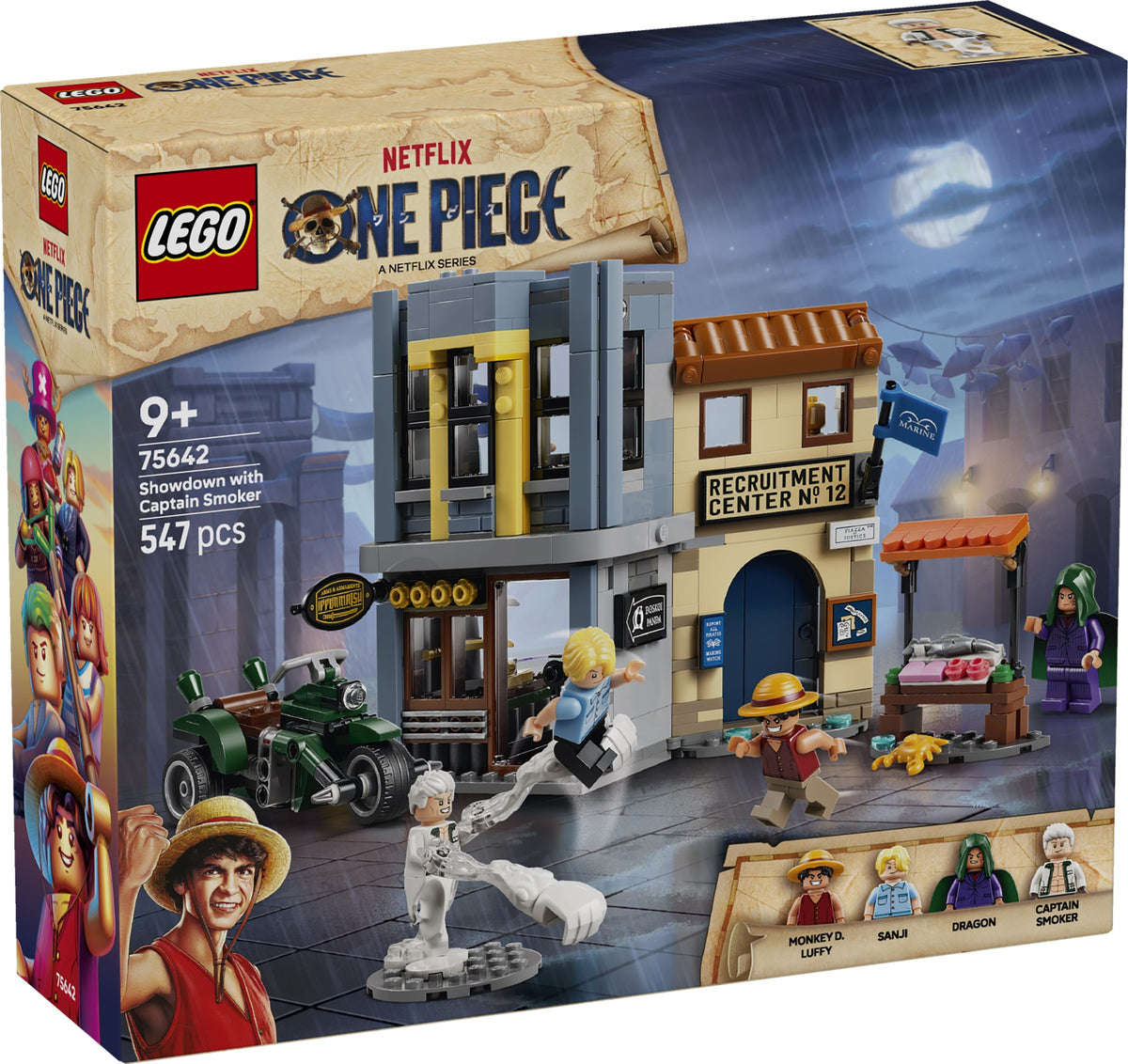 LEGO One Piece 75642 resa dei conti con capitano smoker
