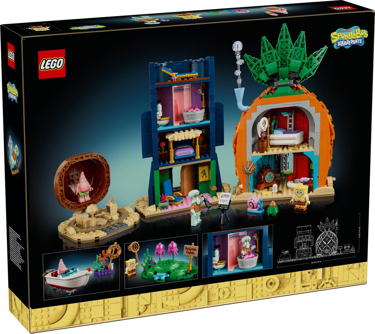 LEGO Icons 11386 spongebob: bikini bottom