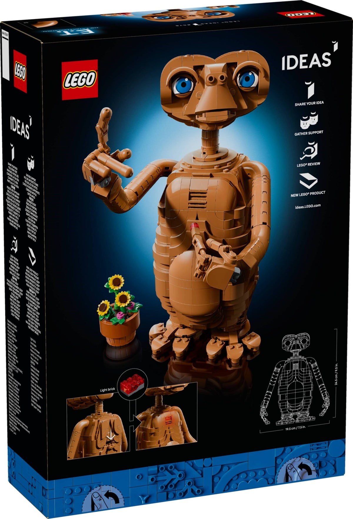 LEGO Ideas 21370 e.t. the extra-terrestrial