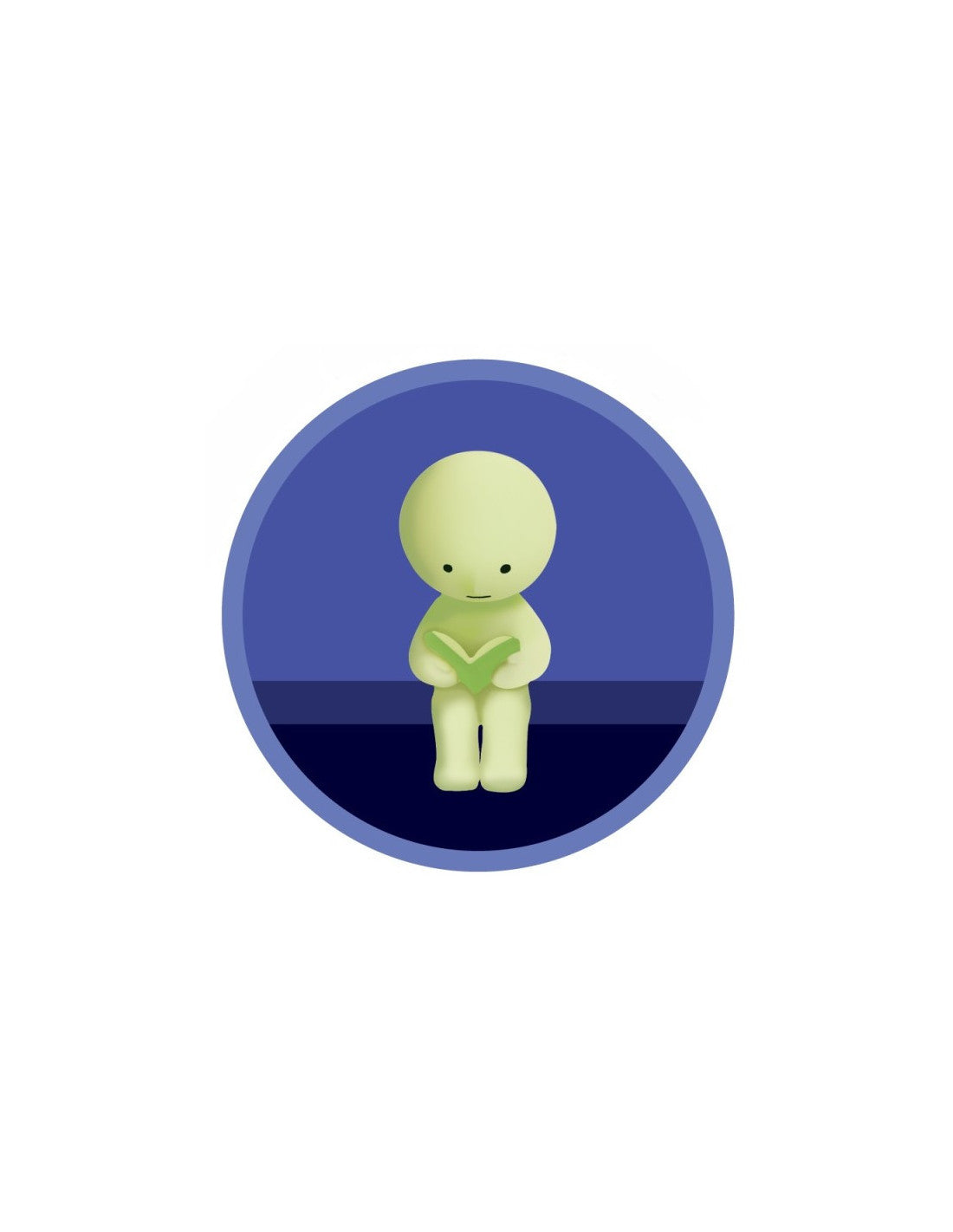 smiski bed series glow - blind box 1pz