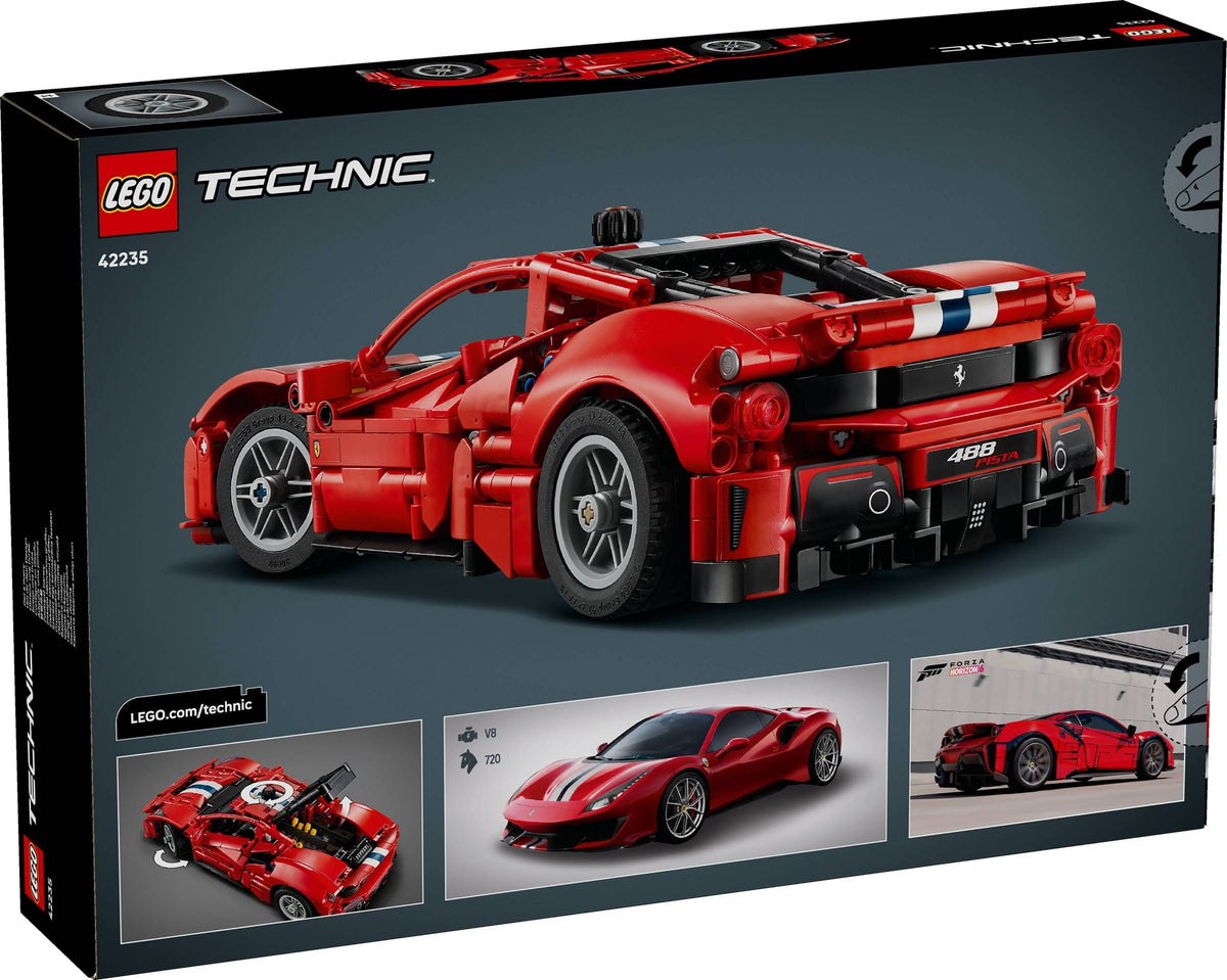 LEGO Technic 42235 auto ferrari 488 pista