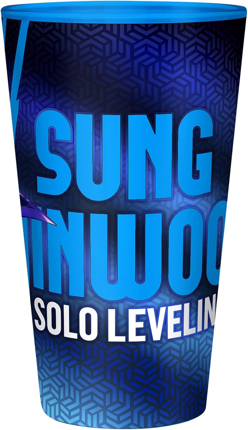 solo leveling - sung jinwoo - bicchiere 400ml