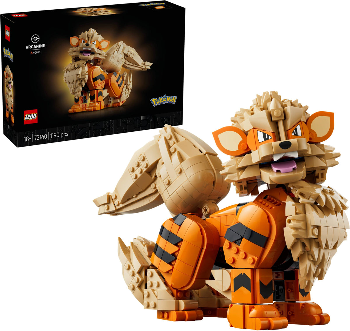 Lego Pokemon 72160 arcanine