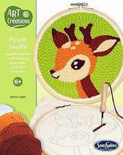art e creations - punch needle - cerbiatto