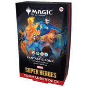 magic the gathering - marvel super heroes - mazzo commander - fantastic four (eng)