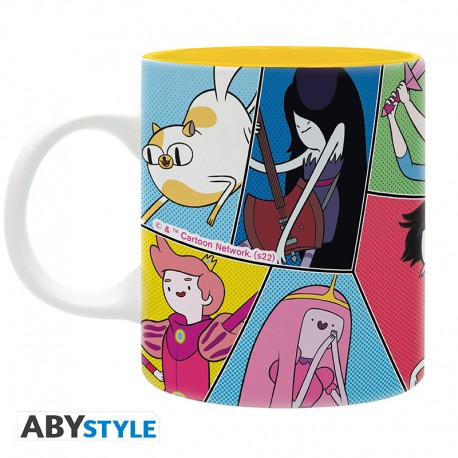 adventure time - mug - 320 ml - characters group