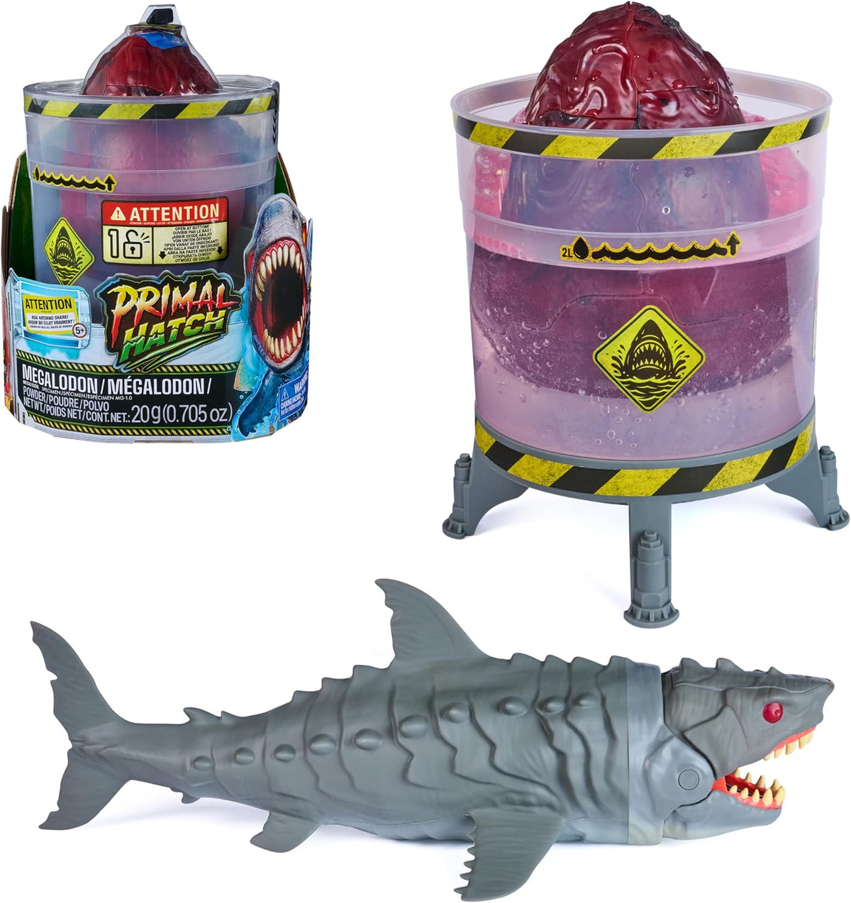 primal hatch - lo squalo megalodonte