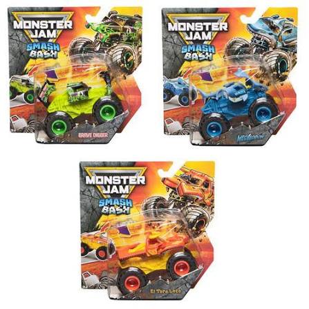 monster jam - smash & bash - un modello assortito