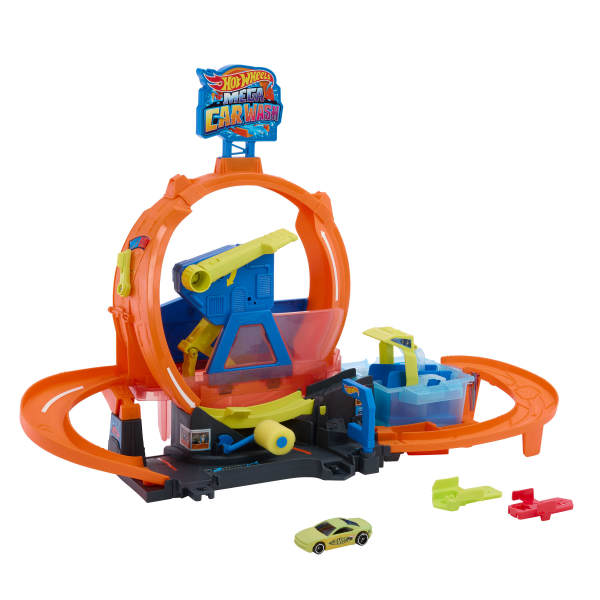 hot wheels - autolavaggio mega loop