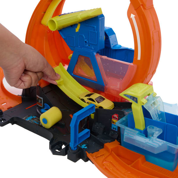 hot wheels - autolavaggio mega loop