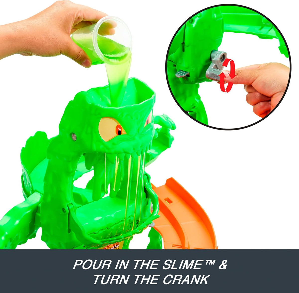 hot wheels - monster truck mutant chaos - sfida del mostro