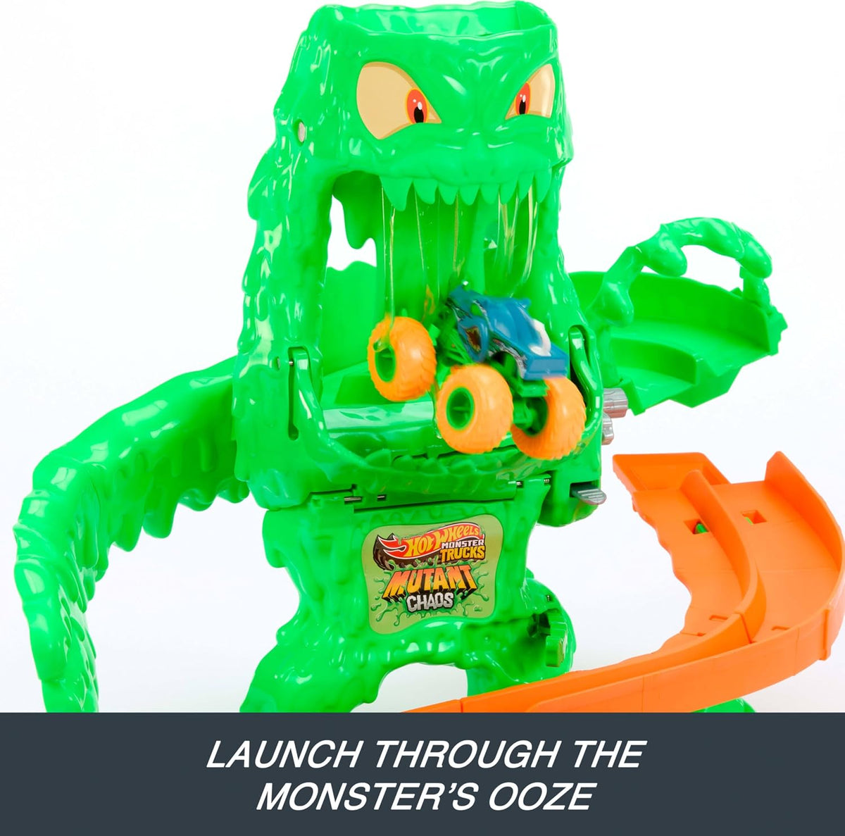 hot wheels - monster truck mutant chaos - sfida del mostro