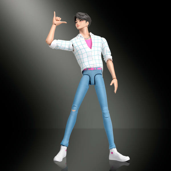 kpop demon hunters - jinu - action figure 15cm