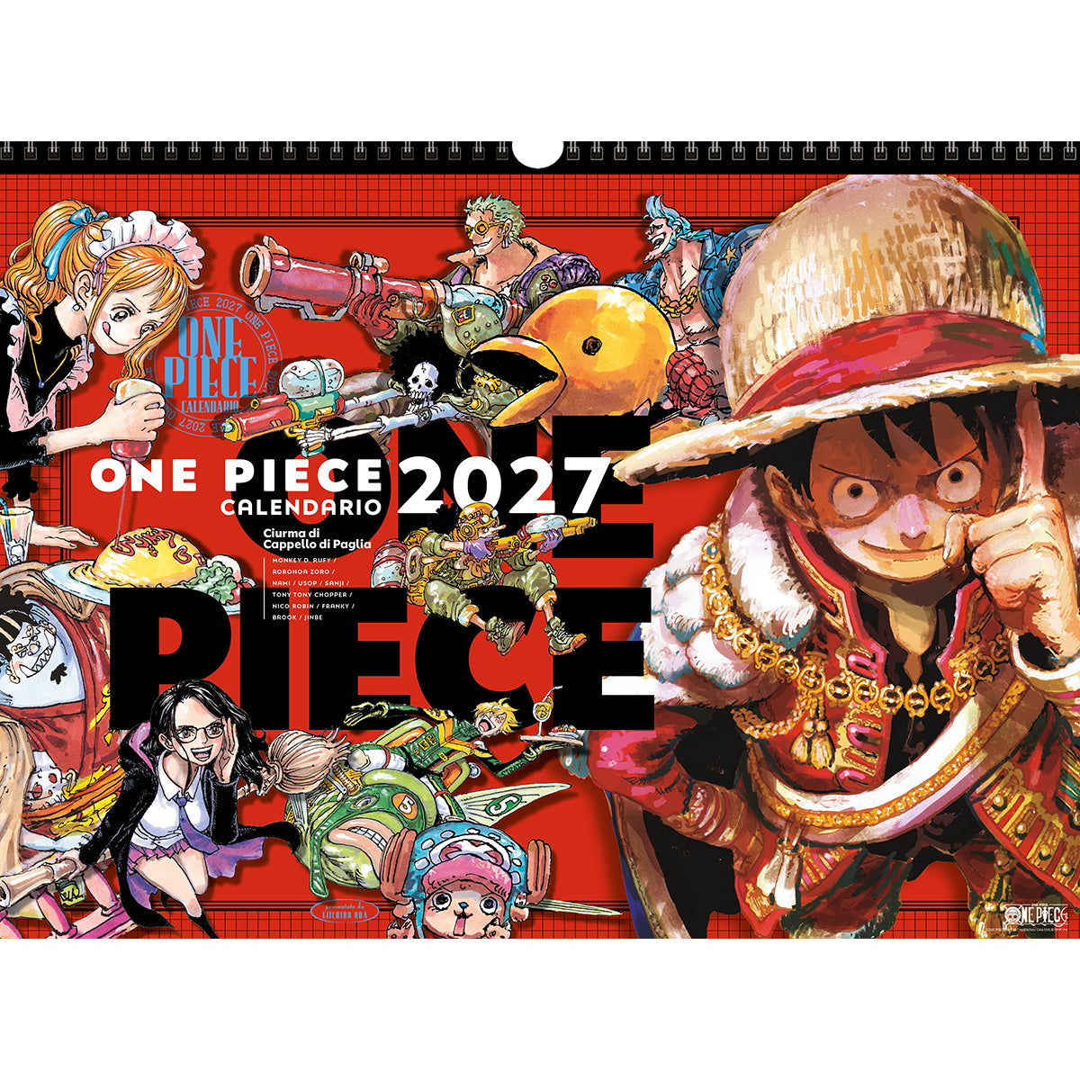 one piece - calendario 2027