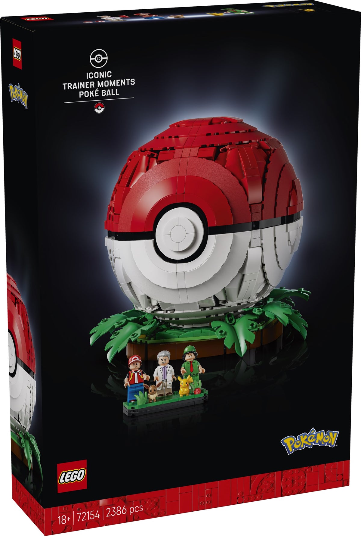 Lego Pokemon 72154 momenti allenatore iconici: poké ball