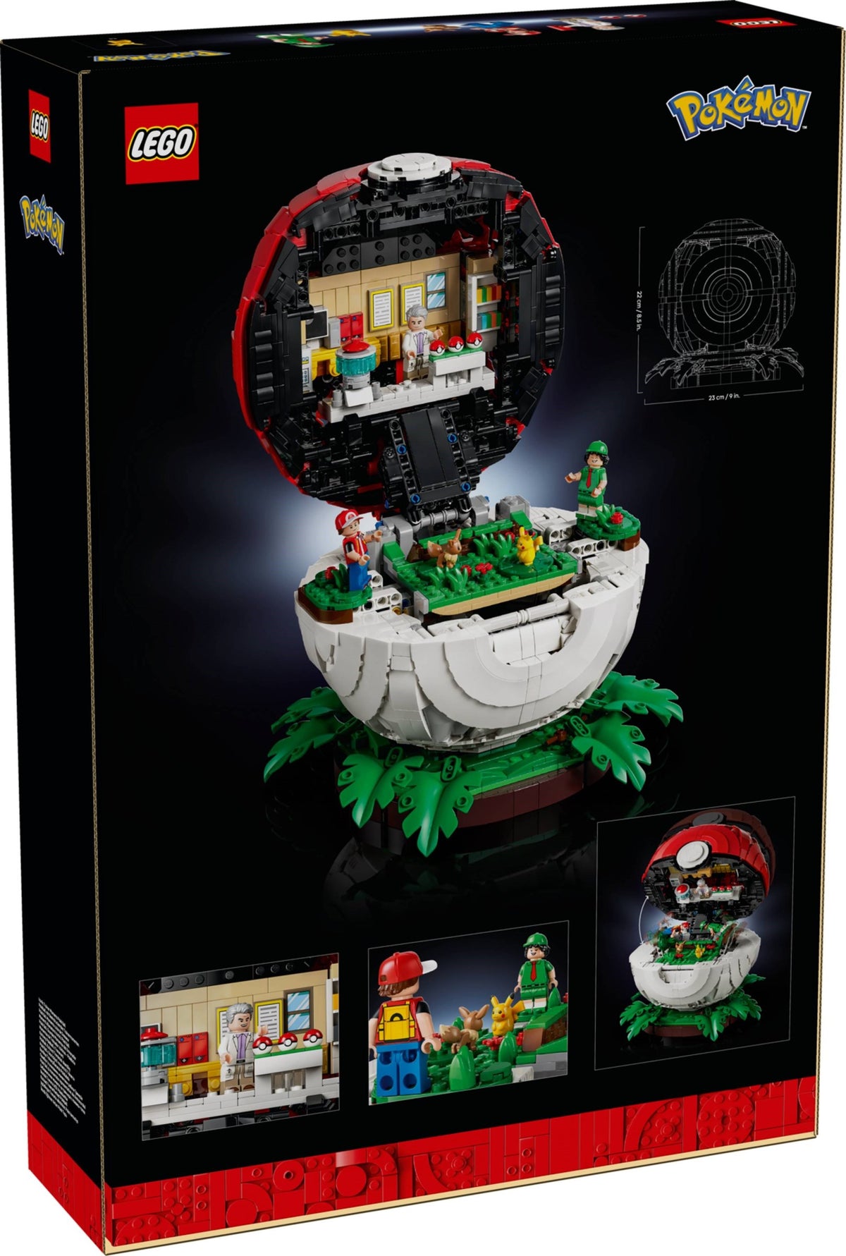 Lego Pokemon 72154 momenti allenatore iconici: poké ball