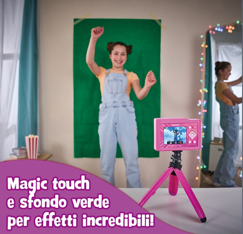 kidizoom video cam fx - rosa