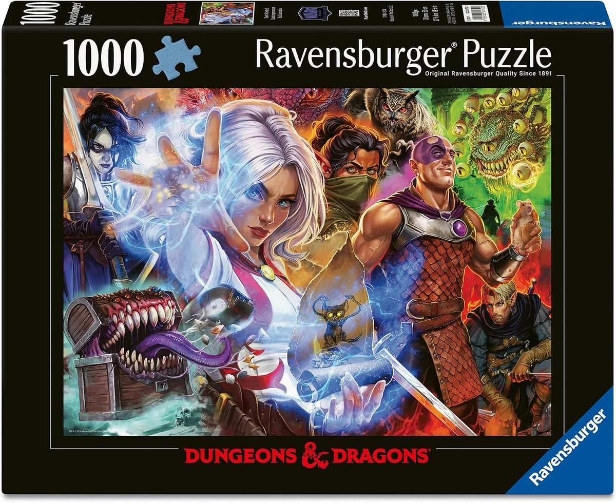 dungeons & dragons - quest accepted - puzzle 1000 pezzi